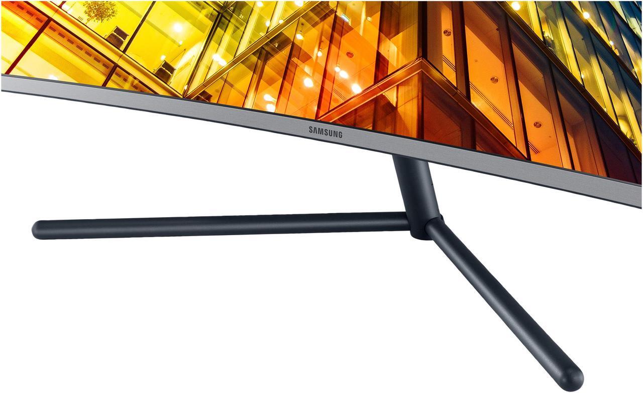 Alt view image 19 of 20 - Samsung UR59C ViewFinity LU32R590CWNXZA 32" (Actual size 31.5") Ultra HD 3840 x 2160 4K Resolution HDMI DisplayPort Flicker Free LED Backlit Curved LCD Monitor
