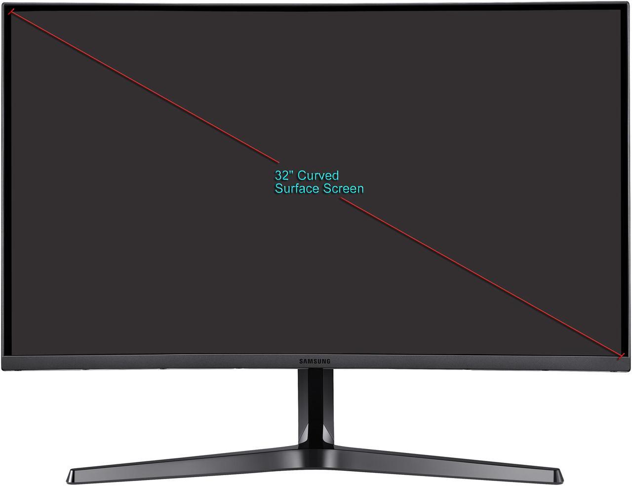 Alt view image 2 of 8 - SAMSUNG C32JG56 32" WQHD 2560 x 1440 2K Resolution 144Hz 2x HDMI, DisplayPort Flicker-Free AMD FreeSync Eco Saving Plus Widescreen LED Backlit Curved Gaming Monitor