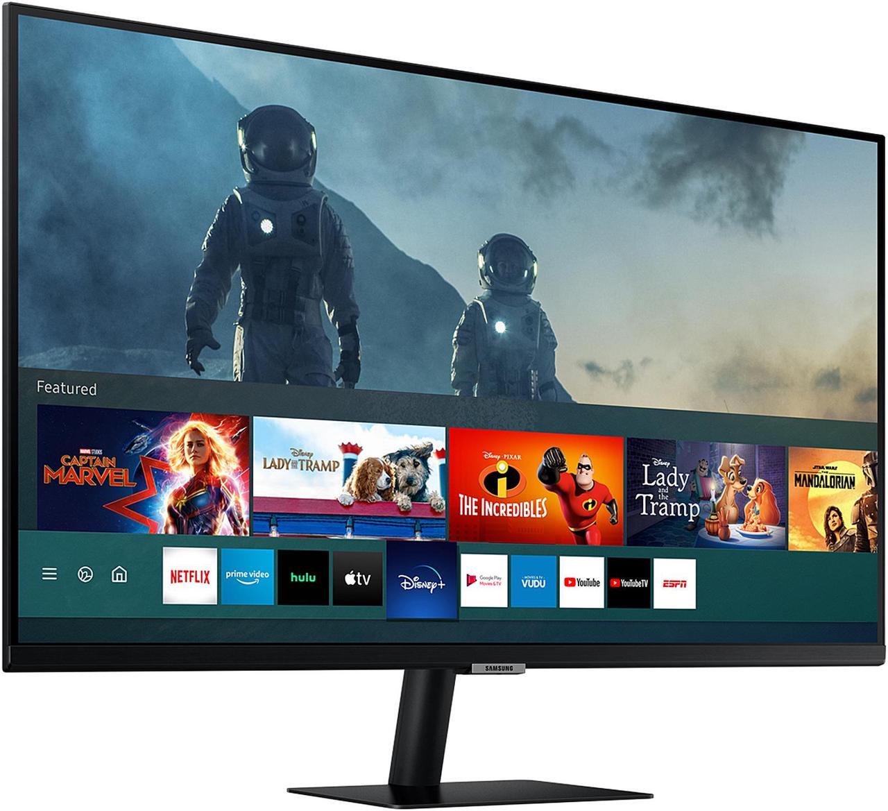 Alt view image 5 of 12 - SAMSUNG M7 Series LS32AM702UNXZA 32" UHD 3840 x 2160 (4K) 2 x HDMI, USB-C Built-in Speakers Smart Monitor with Streaming TV