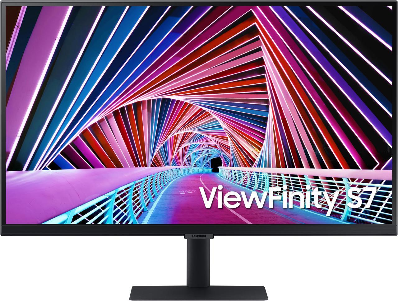 Alt view image 3 of 12 - SAMSUNG ViewFinity S70A LS32A700NWNXZA 32" UHD 3840 x 2160 (4K) Computer Monitor, Wide HDMI Monitor HDR 10 (1 Billion Colors), 3 Sided Borderless Design, TUV-Certified Intelligent Eye Care