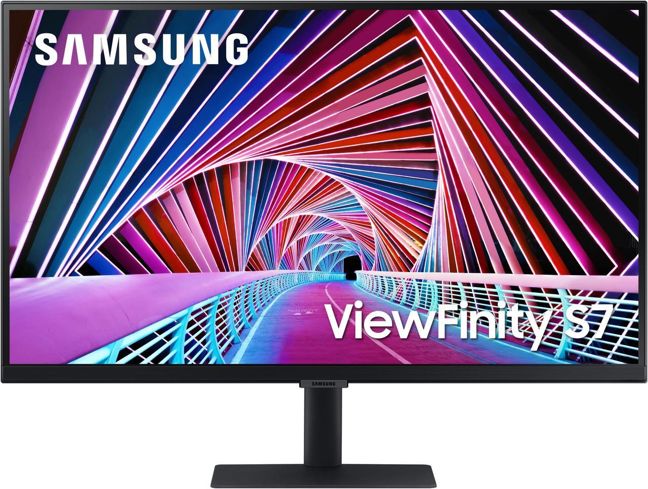 Main image of SAMSUNG ViewFinity S70A LS32A700NWNXZA 32" UHD 3840 x 2160 (4K) Computer Monitor, Wide HDMI Monitor HDR 10 (1 Billion Colors), 3 Sided Borderless Design, TUV-Certified Intelligent Eye Care