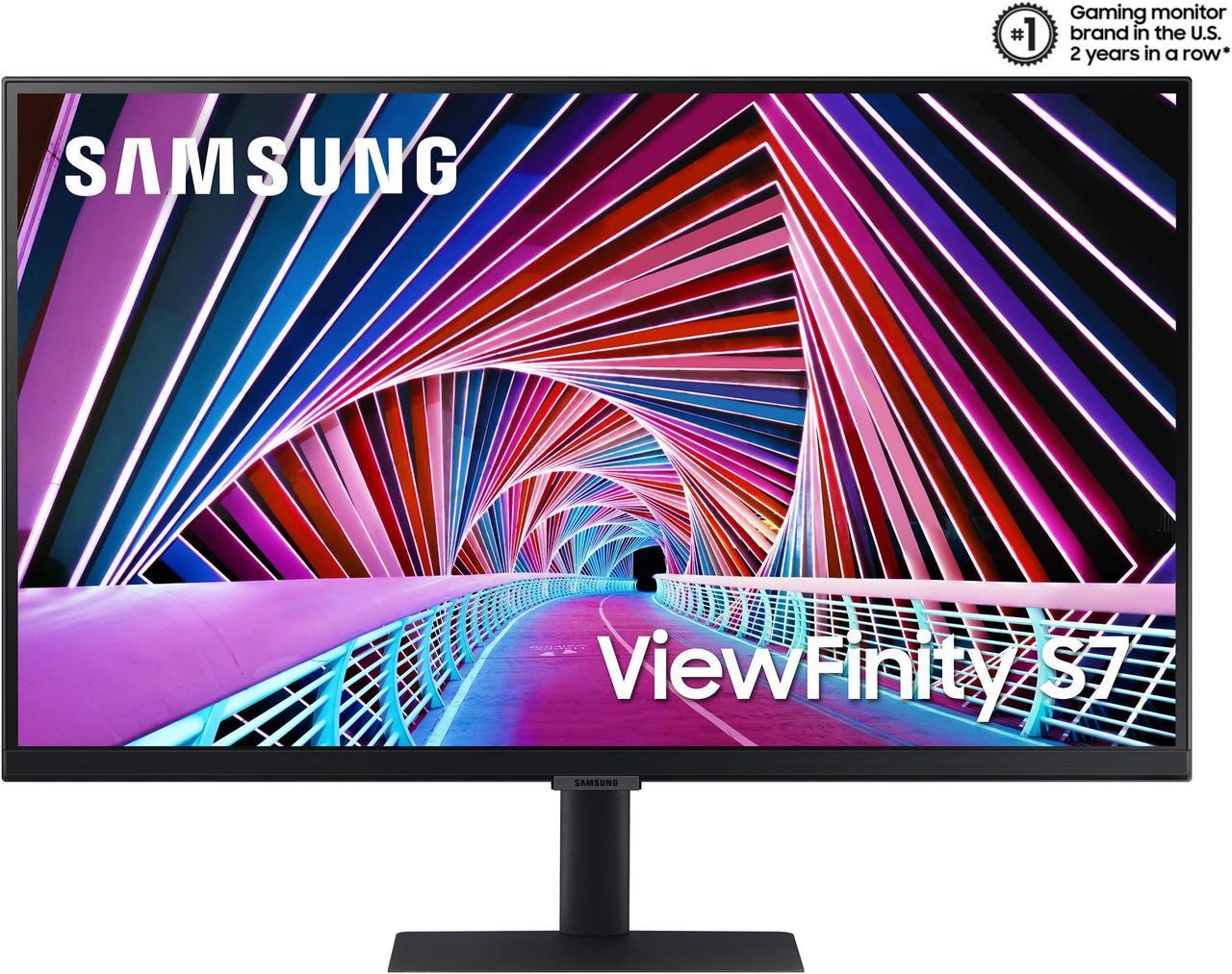 Alt view image 2 of 12 - SAMSUNG ViewFinity S70A LS32A700NWNXZA 32" UHD 3840 x 2160 (4K) Computer Monitor, Wide HDMI Monitor HDR 10 (1 Billion Colors), 3 Sided Borderless Design, TUV-Certified Intelligent Eye Care