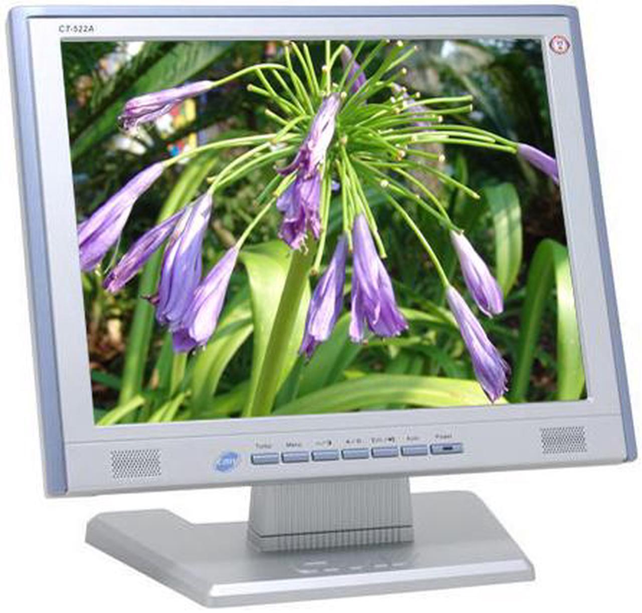 Main image of CMV 15" Active Matrix, TFT LCD XGA LCD Monitor 16 ms CT-522A-Blue