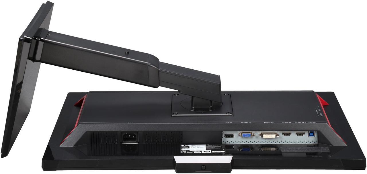 Alt view image 8 of 9 - LG 24GM77-B Black 24" 1ms 144 HZ TN 16:9 Widescreen Gaming Monitor 1920 x 1080 Dynamic Action Sync Mode Flicker Safe Black Stabilizer with Anti-Glare 3H Surface USB3.0 DisplayPort HDMI DVI-D D-Sub
