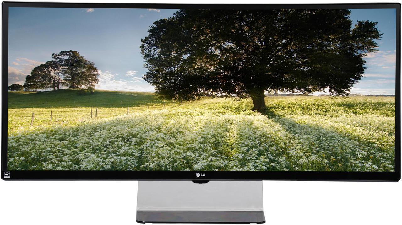 Alt view image 2 of 7 - LG 34UM67 Glossy Black 34" Adaptive-Sync( Free-Sync) IPS UltraWide LED Monitor HDMI Displayport Built-in Speakers