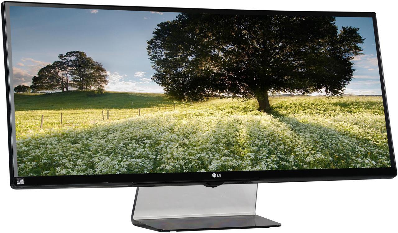 Alt view image 3 of 7 - LG 34UM67 Glossy Black 34" Adaptive-Sync( Free-Sync) IPS UltraWide LED Monitor HDMI Displayport Built-in Speakers