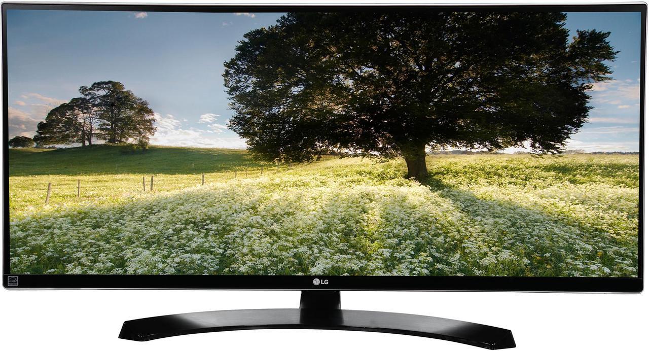 Alt view image 2 of 7 - LG 34UM88-P 34" FreeSync IPS LED Monitor 3440 x 1440 WQHD 21:9 UltraWide 5ms On-Screen Control with 4-way Screen Split, Thunderbolt 2.0 and USB 3.0 Quick Charge HDMI DisplayPort