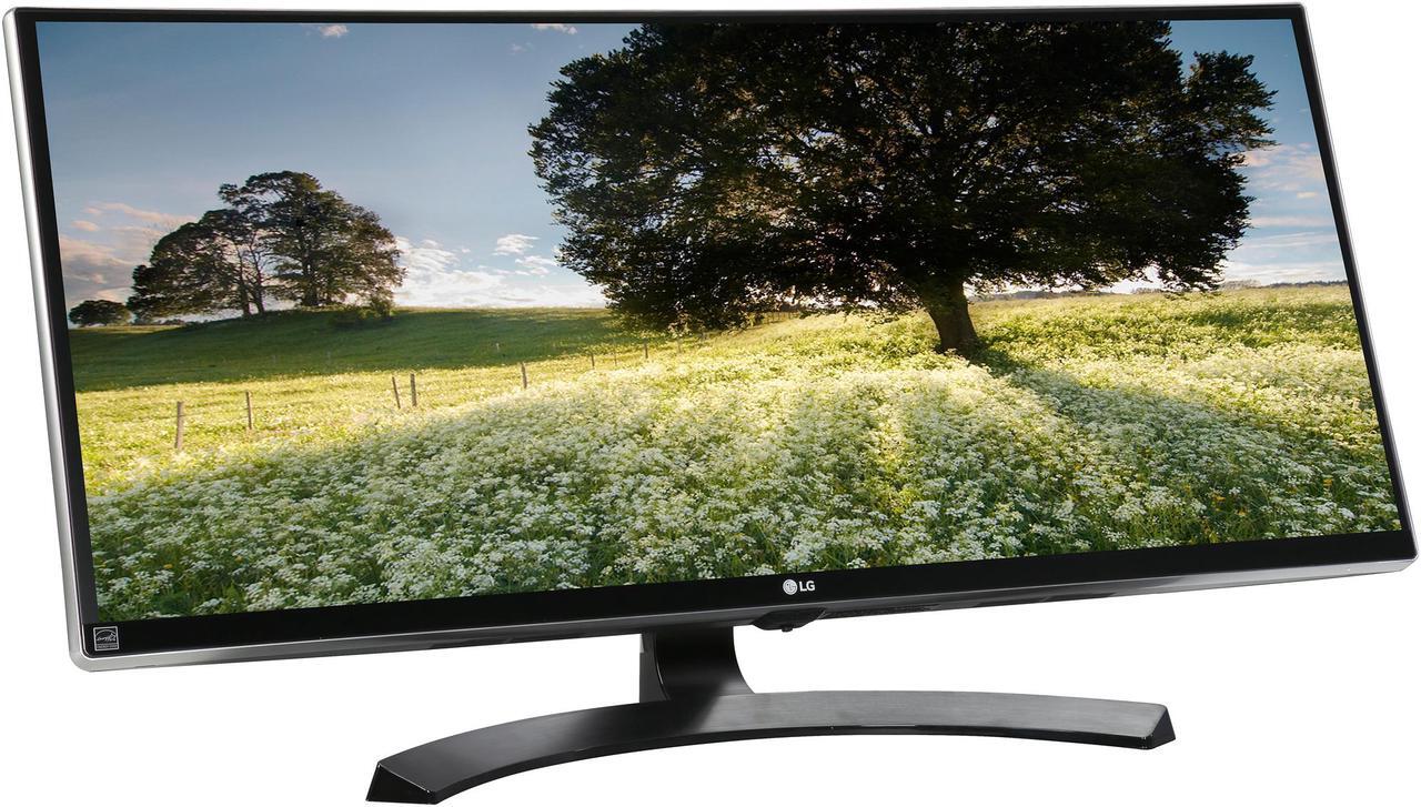 Alt view image 3 of 7 - LG 34UM88-P 34" FreeSync IPS LED Monitor 3440 x 1440 WQHD 21:9 UltraWide 5ms On-Screen Control with 4-way Screen Split, Thunderbolt 2.0 and USB 3.0 Quick Charge HDMI DisplayPort