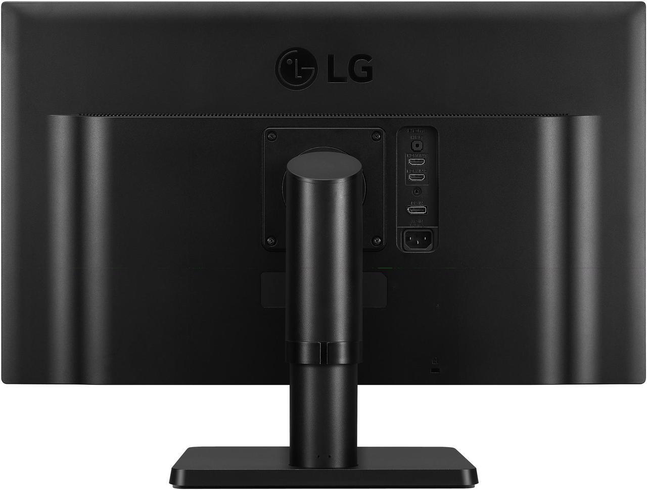 Alt view image 4 of 8 - LG 27UD58P-B 27" IPS 4K UHD FreeSync Gaming Monitor, 3840 x 2160, 1000:1 Contrast Ratio, DisplayPort, HDMI, Tilt / Height Adjustable, VESA Compatible