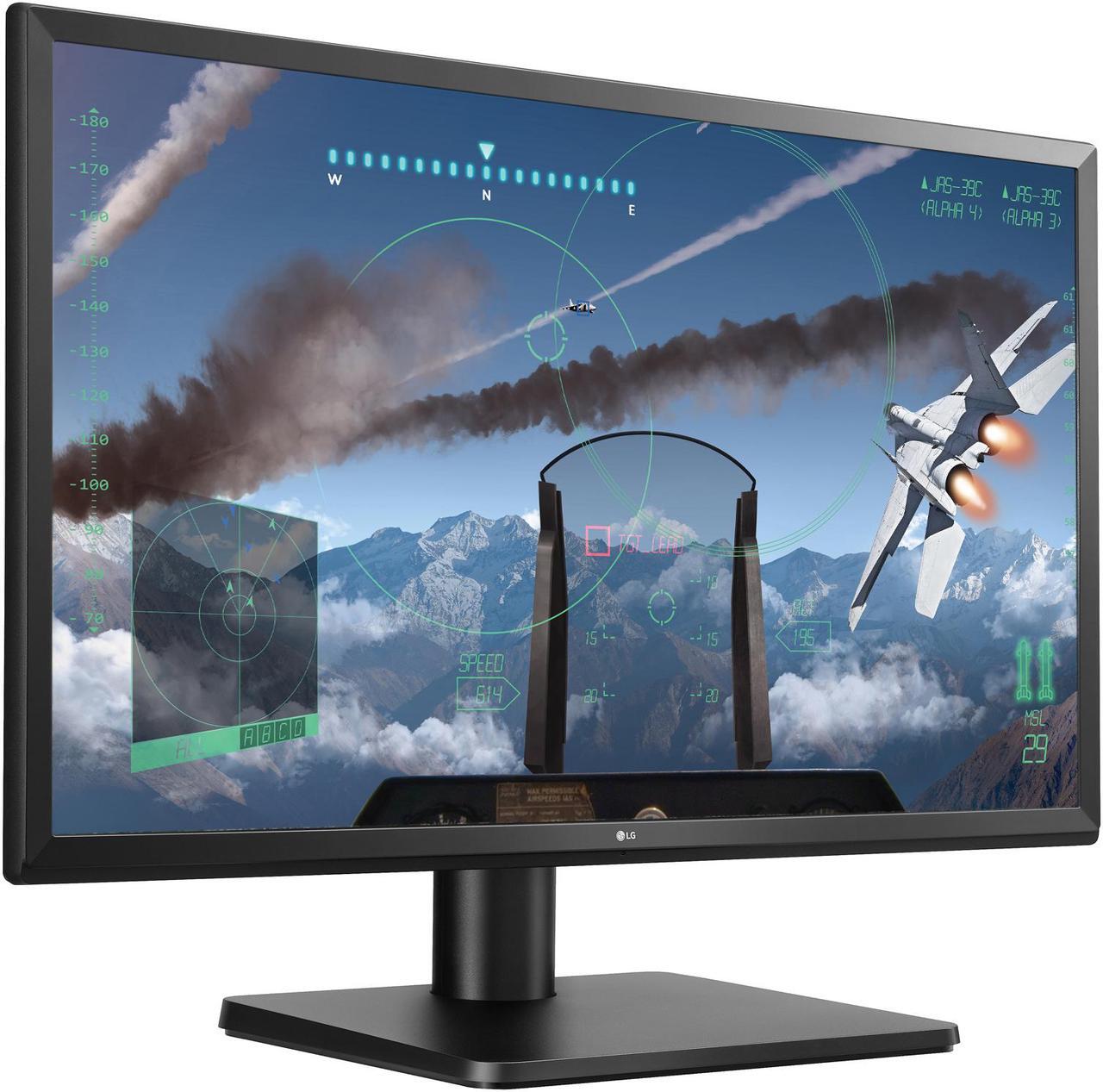 Alt view image 2 of 8 - LG 27UD58P-B 27" IPS 4K UHD FreeSync Gaming Monitor, 3840 x 2160, 1000:1 Contrast Ratio, DisplayPort, HDMI, Tilt / Height Adjustable, VESA Compatible