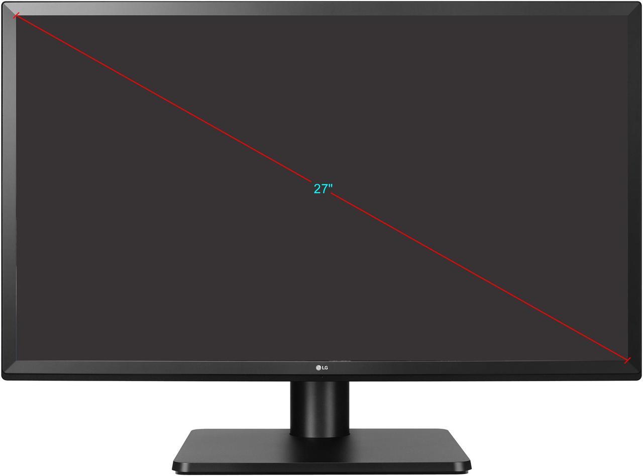Alt view image 8 of 8 - LG 27UD58P-B 27" IPS 4K UHD FreeSync Gaming Monitor, 3840 x 2160, 1000:1 Contrast Ratio, DisplayPort, HDMI, Tilt / Height Adjustable, VESA Compatible