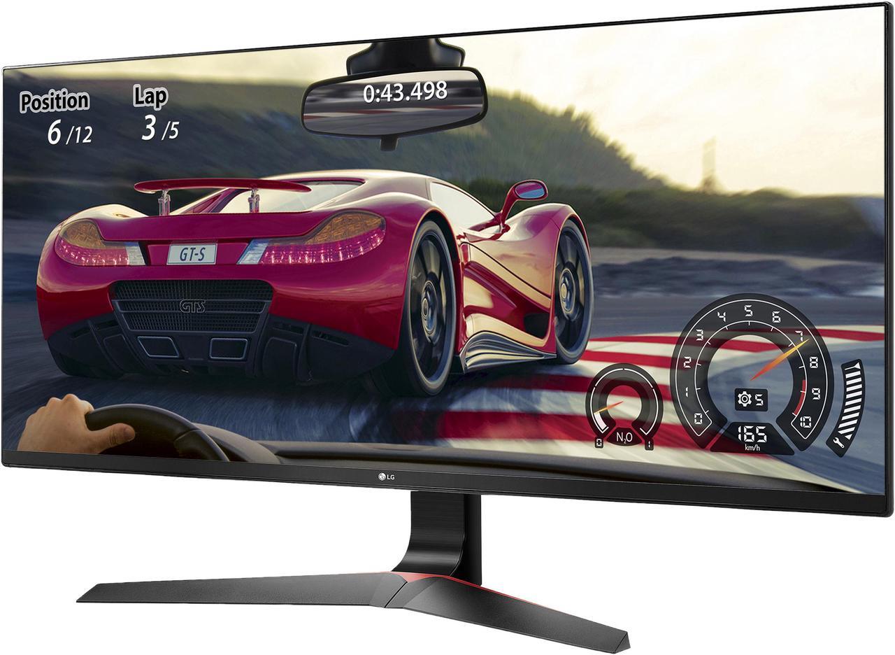 Main image of LG 34UM69G-B 34" Full HD 2560 x 1080 75Hz 1ms DisplayPort USB Type-C AMD FreeSync Built-in Speakers Flicker Safe 21:9 Ultrawide IPS Gaming Monitor