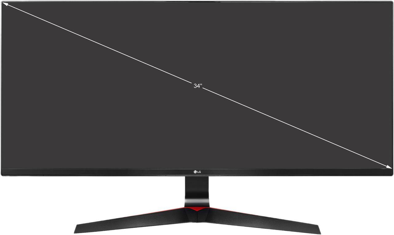 Alt view image 3 of 10 - LG 34UM69G-B 34" Full HD 2560 x 1080 75Hz 1ms DisplayPort USB Type-C AMD FreeSync Built-in Speakers Flicker Safe 21:9 Ultrawide IPS Gaming Monitor