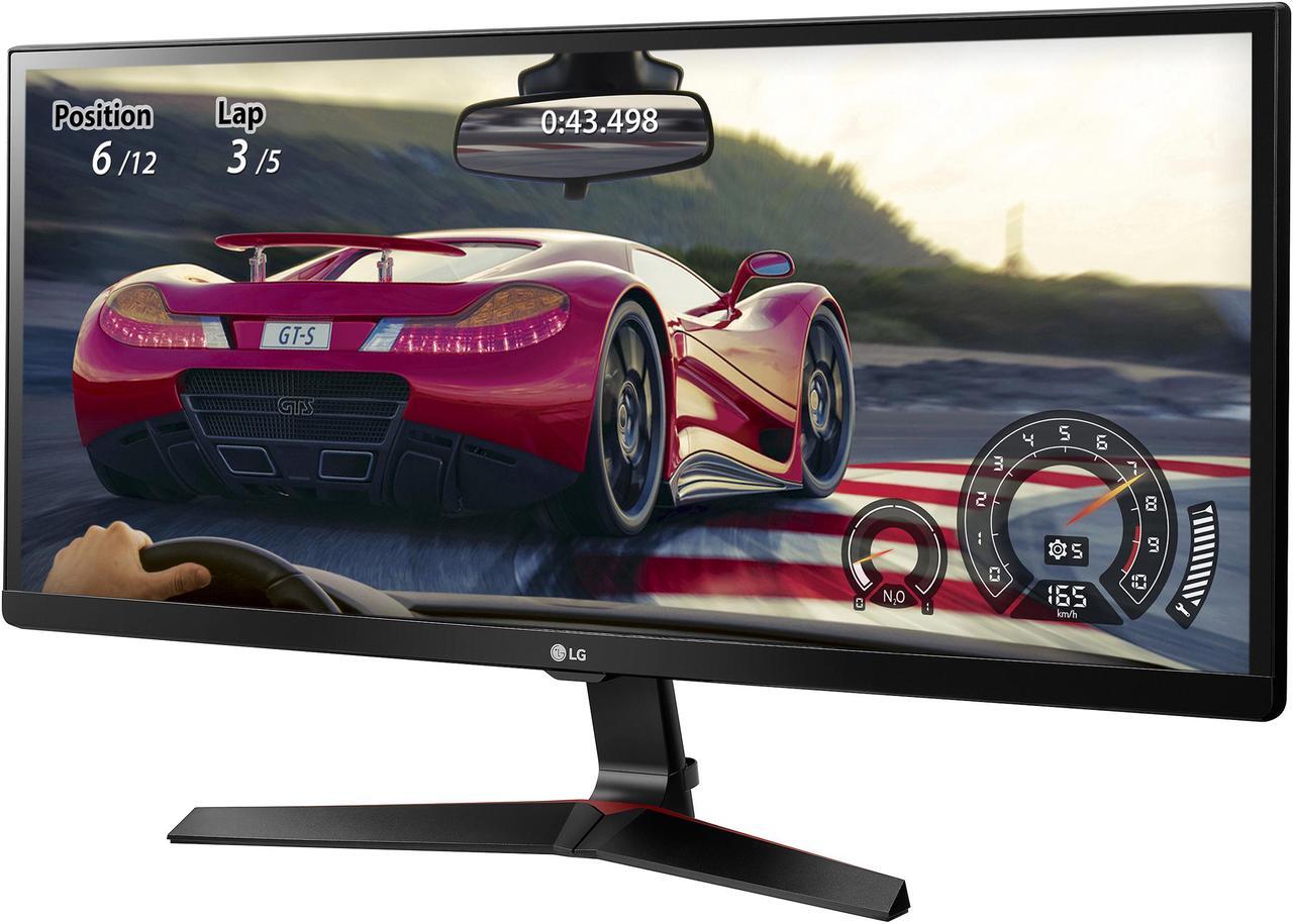 Main image of LG 29UM69G-B 29" FreeSync IPS WFHD Ultrawide Gaming Monitor, Dynamic Action Sync, 4 Screen Split, On-Screen Control, HDMI, USB-C, DisplayPort