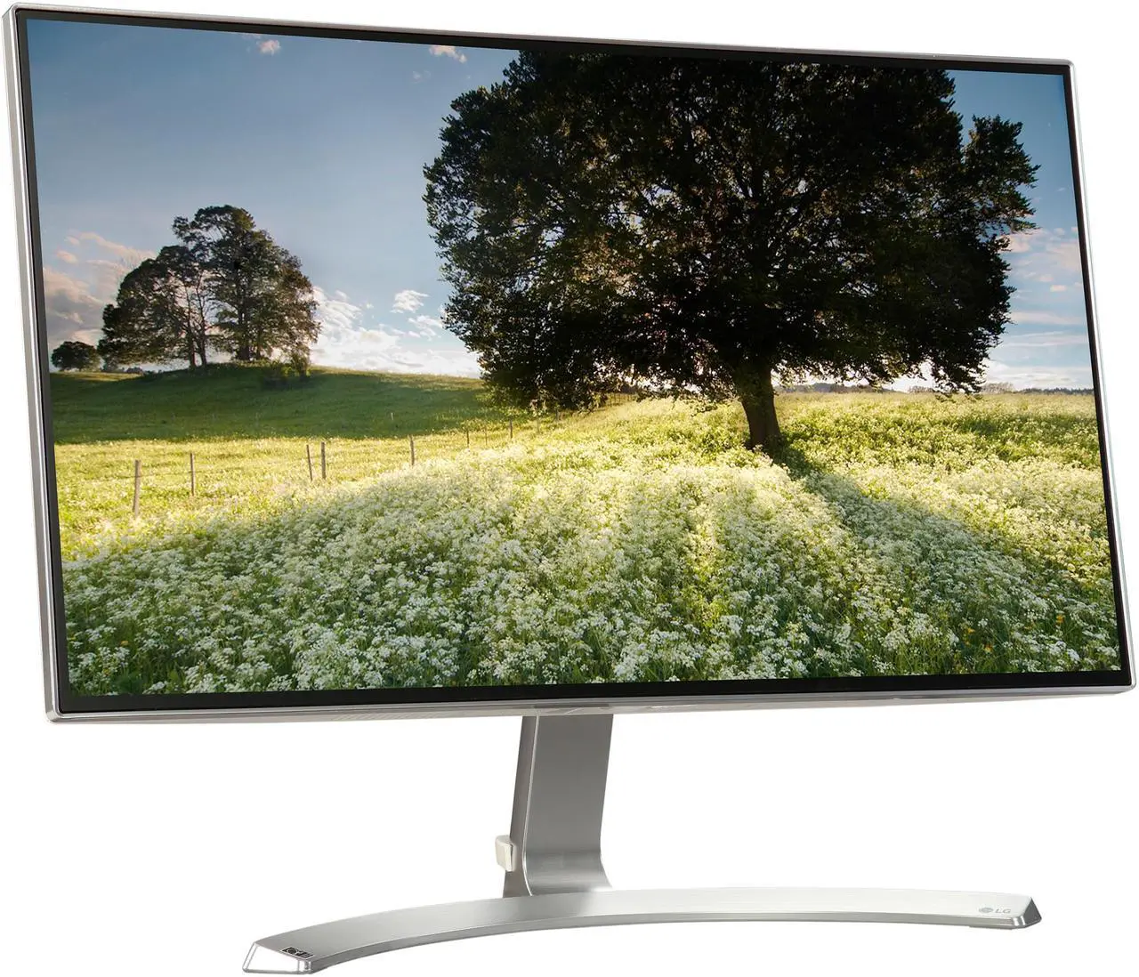 Alt view image 4 of 7 - LG 24MP88HV-S 24-Inch IPS Monitor with Infinity Display 2.5mm Bezel