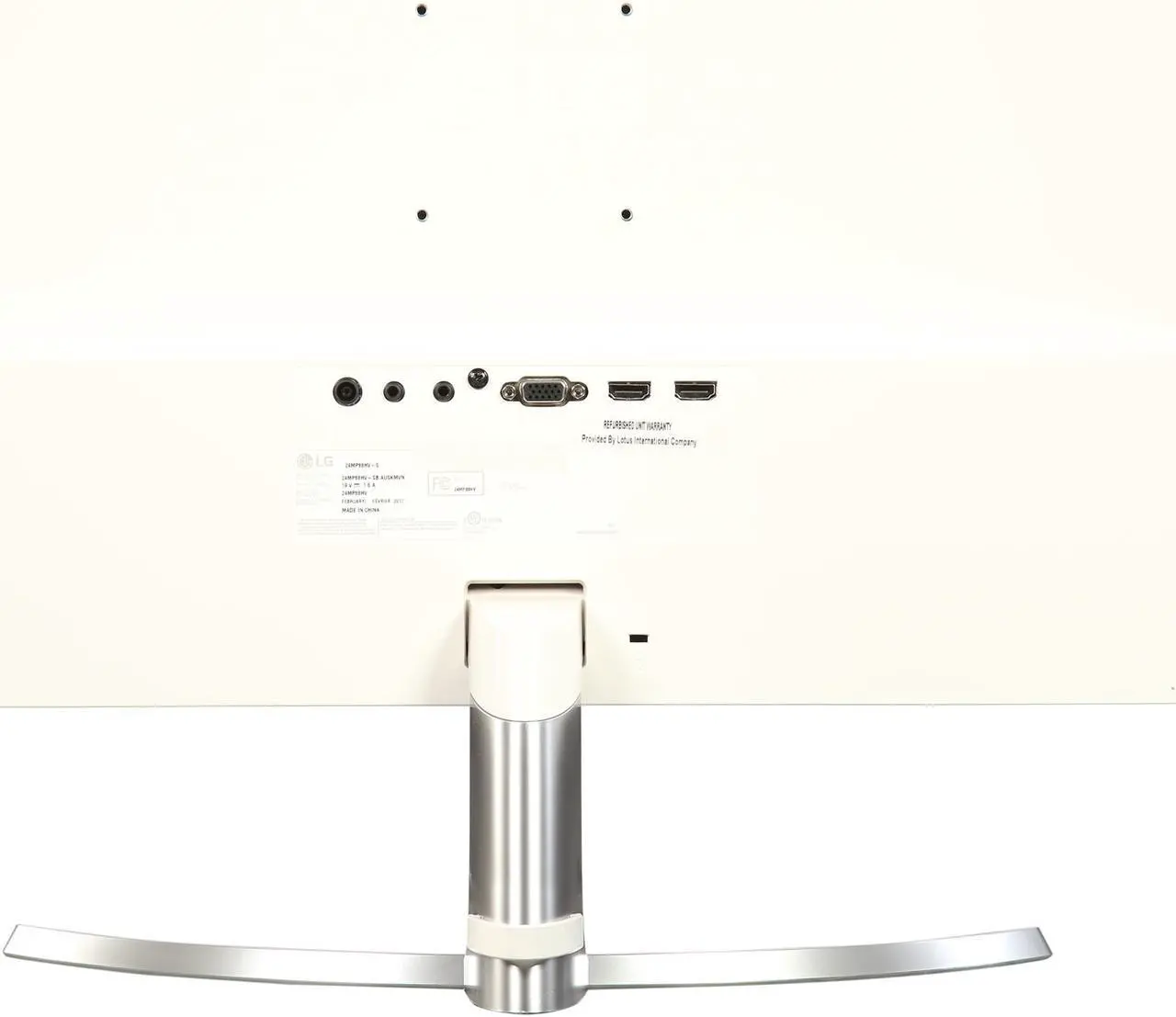 Alt view image 6 of 7 - LG 24MP88HV-S 24-Inch IPS Monitor with Infinity Display 2.5mm Bezel