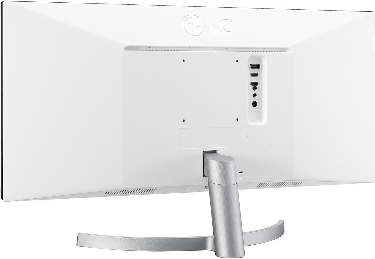 Alt view image 6 of 7 - LG 29WK600-W Black/Silver 29" FHD 1080p HDR AMD FreeSync UltraWide LED Monitor, 300 cd/m2, HDMI, DisplayPort, Tilt, VESA Compatible