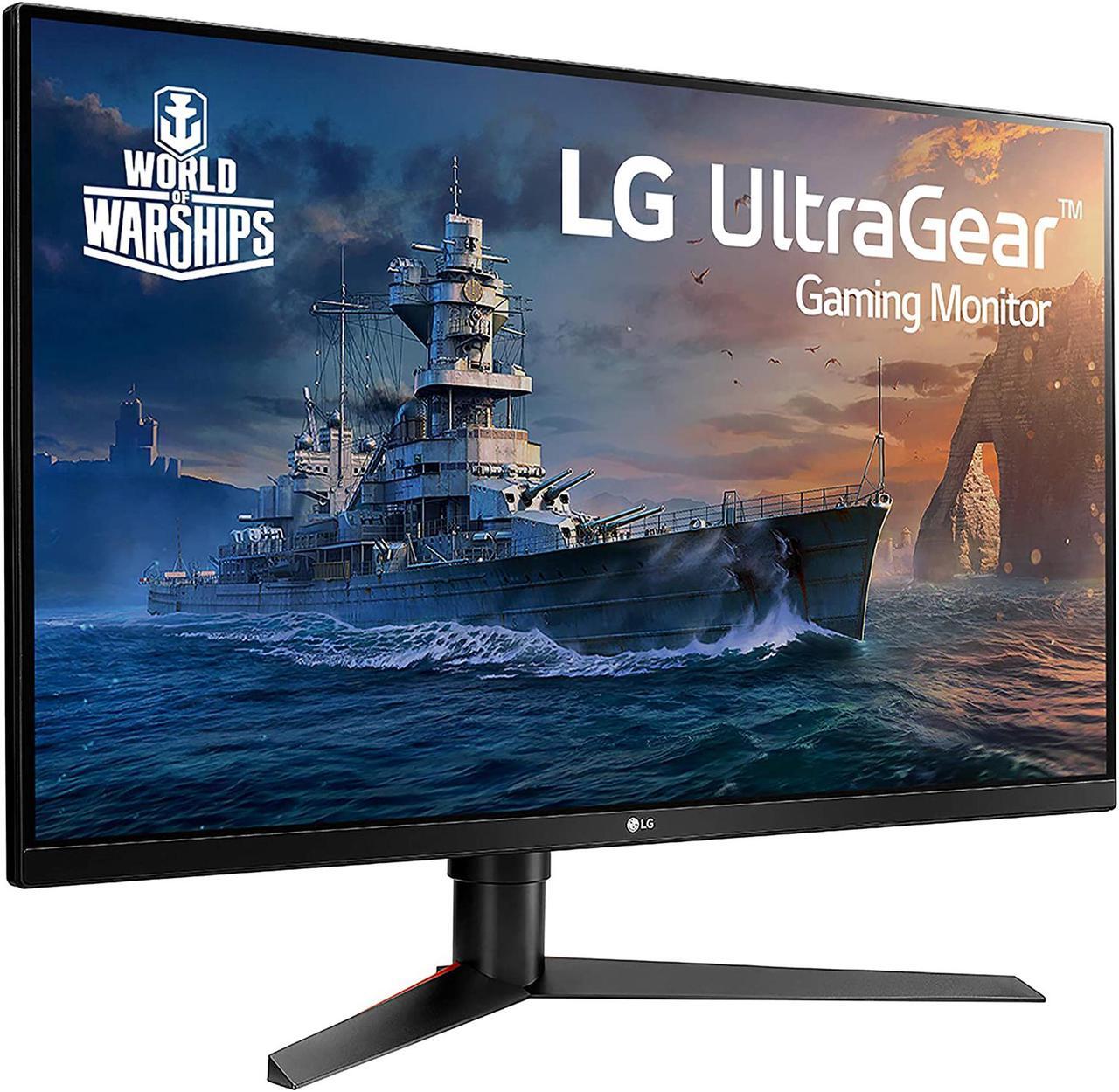 Alt view image 10 of 10 - LG 32" Gaming Monitor Quad HD 2560 x 1440 2K 144Hz 2xHDMI DisplayPort AMD Radeon FreeSync 3-Side Borderless Anti-Glare Backlit LED Pivot, Tilt, Swivel, Height Adjust 32GK650F-B