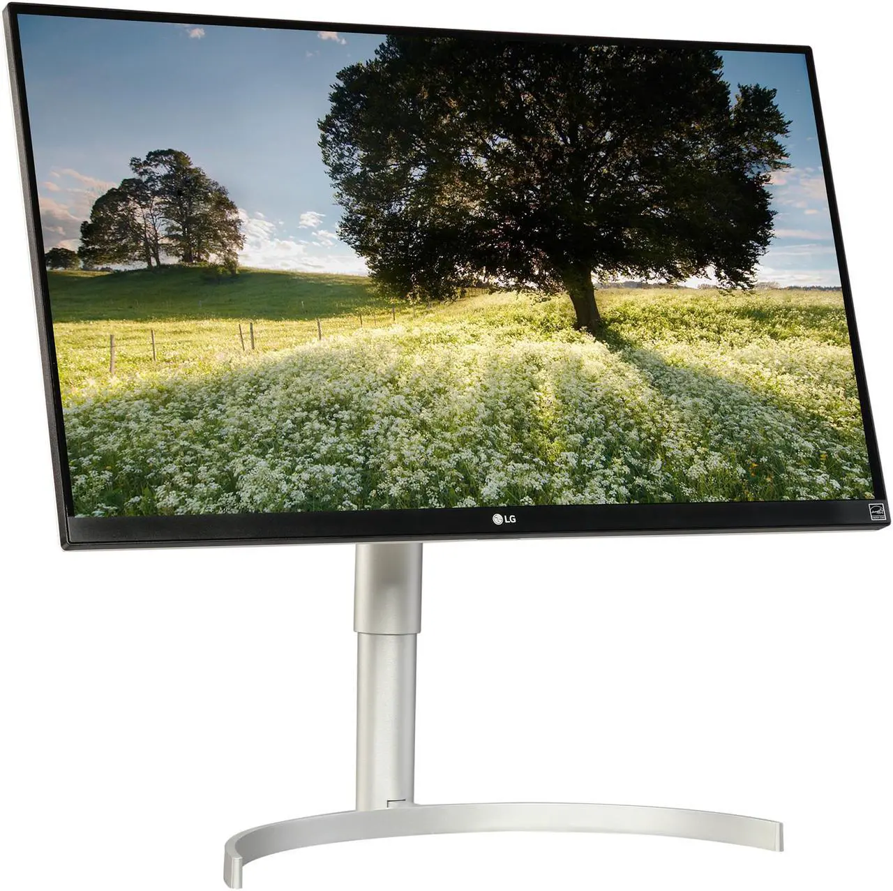 Alt view image 4 of 10 - LG 27BL85U-W 27" 4K Ultra HD 3840 x 2160 HDMI DisplayPort USB Type-C FreeSync Tilt, Pivot, Height Adjustable IPS Monitor