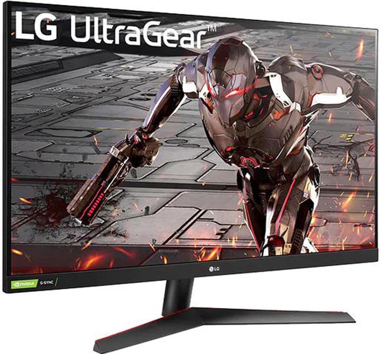 LG 32GN500-B 31.5" Full HD 1920 x 1080 165 Hz FreeSync Premium & G-Sync Compatible Gaming Monitor