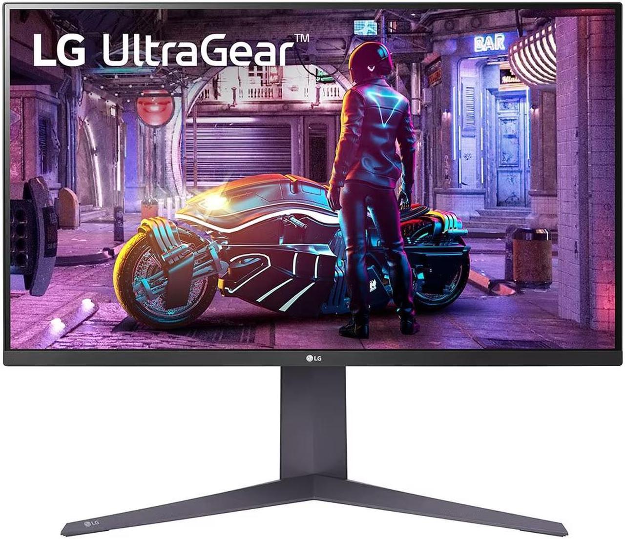 LG 32" 144 Hz VA UHD Gaming Monitor FreeSync Premium (AMD Adaptive Sync) 3840 x 2160 (4K) DCI-P3 90% (CIE1976) UltraGear 32GQ750-B Tilt/Height/Pivot Adjust