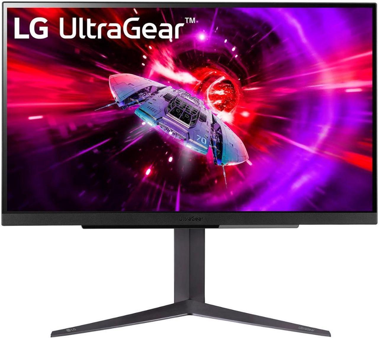 Main image of LG 27" 240 Hz IPS QHD Gaming Monitor FreeSync Premium & G-Sync Compatible DCI-P3 95% (CIE1976) UltraGear 27GR83Q-B