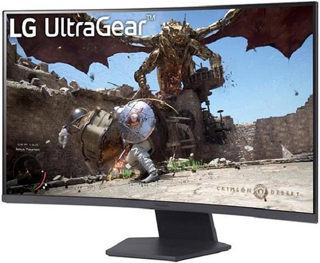 Alt view image 3 of 5 - LG 32" 180 Hz VA QHD Gaming Monitor FreeSync (AMD Adaptive Sync) sRGB 99% (CIE1931) UltraGear 32GS60QC-B