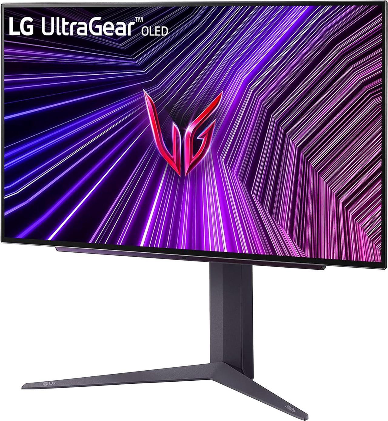 Alt view image 5 of 6 - LG UltraGear 27" QHD 2560x1440 OLED 240HZ 0.03ms AMD FreeSync Premium Pro 2x HDMI 1x DisplayPort Gaming Monitor, 27GS93QE-B