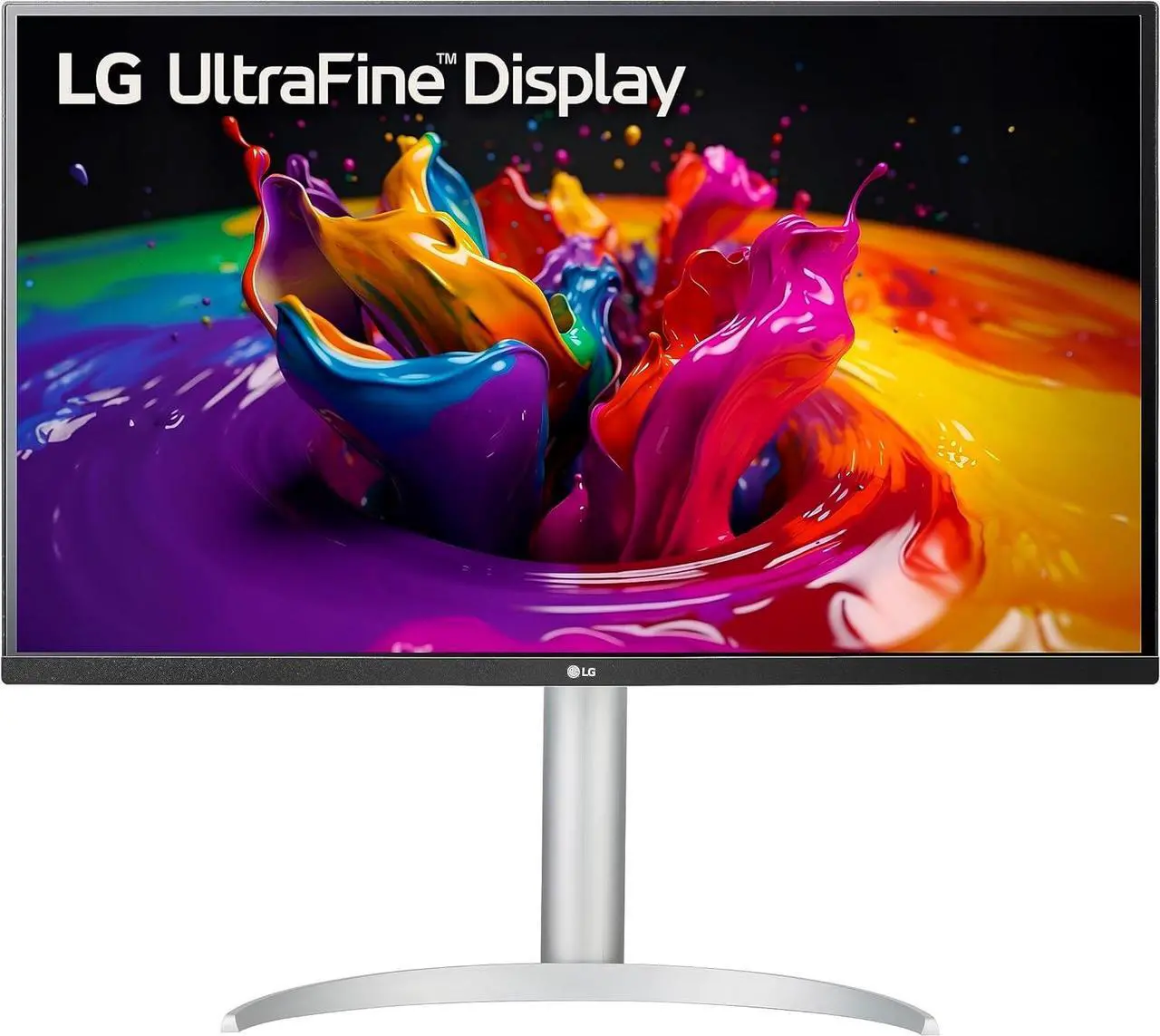 Main image of LG 32" 60 Hz IPS Monitor 5ms (GtG at Faster) 3840 x 2160 (4K) DCI-P3 95% (CIE1976) Flat Panel 32UP83AK-W