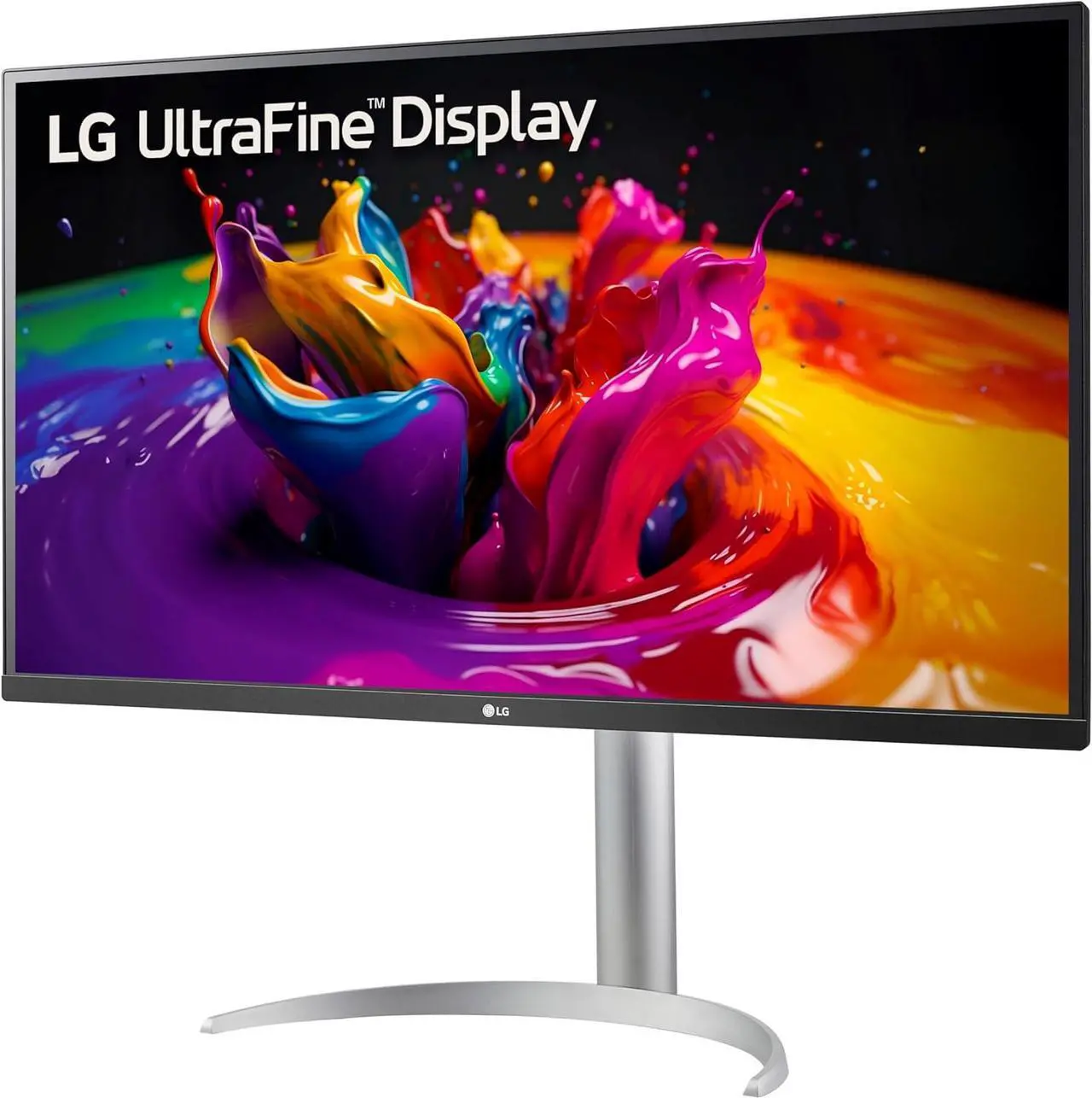 Alt view image 3 of 7 - LG 32" 60 Hz IPS Monitor 5ms (GtG at Faster) 3840 x 2160 (4K) DCI-P3 95% (CIE1976) Flat Panel 32UP83AK-W