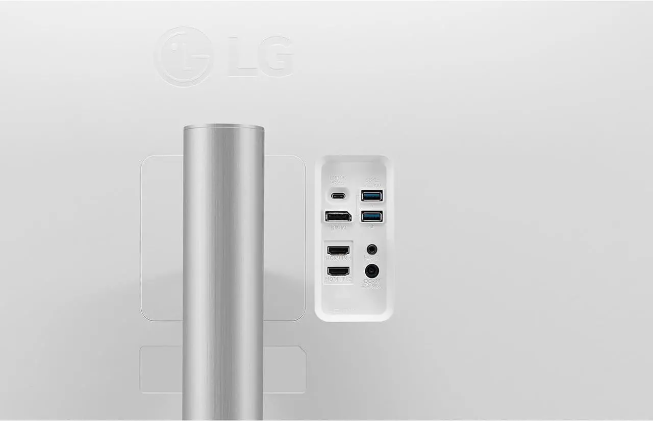 Alt view image 4 of 7 - LG 32" 60 Hz IPS Monitor 5ms (GtG at Faster) 3840 x 2160 (4K) DCI-P3 95% (CIE1976) Flat Panel 32UP83AK-W