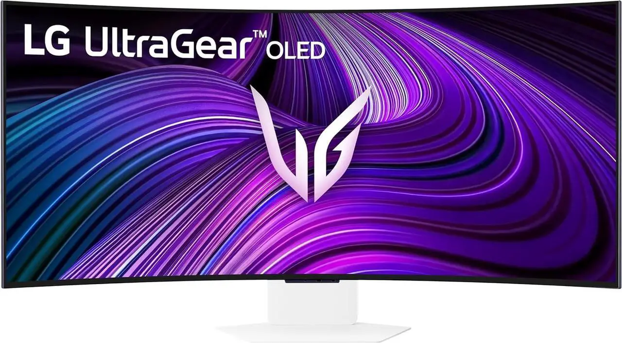 Alt view image 3 of 10 - LG 39GX90SA 39-inch Ultragear WQHD (3440 x 1440) OLED Curved Gaming Monitor 240Hz, 1ms, NVIDIA G-Sync Compatible, AMD FreeSync Premium, VESA DisplayHDR True Black 400, webOS, USB Type-C, White