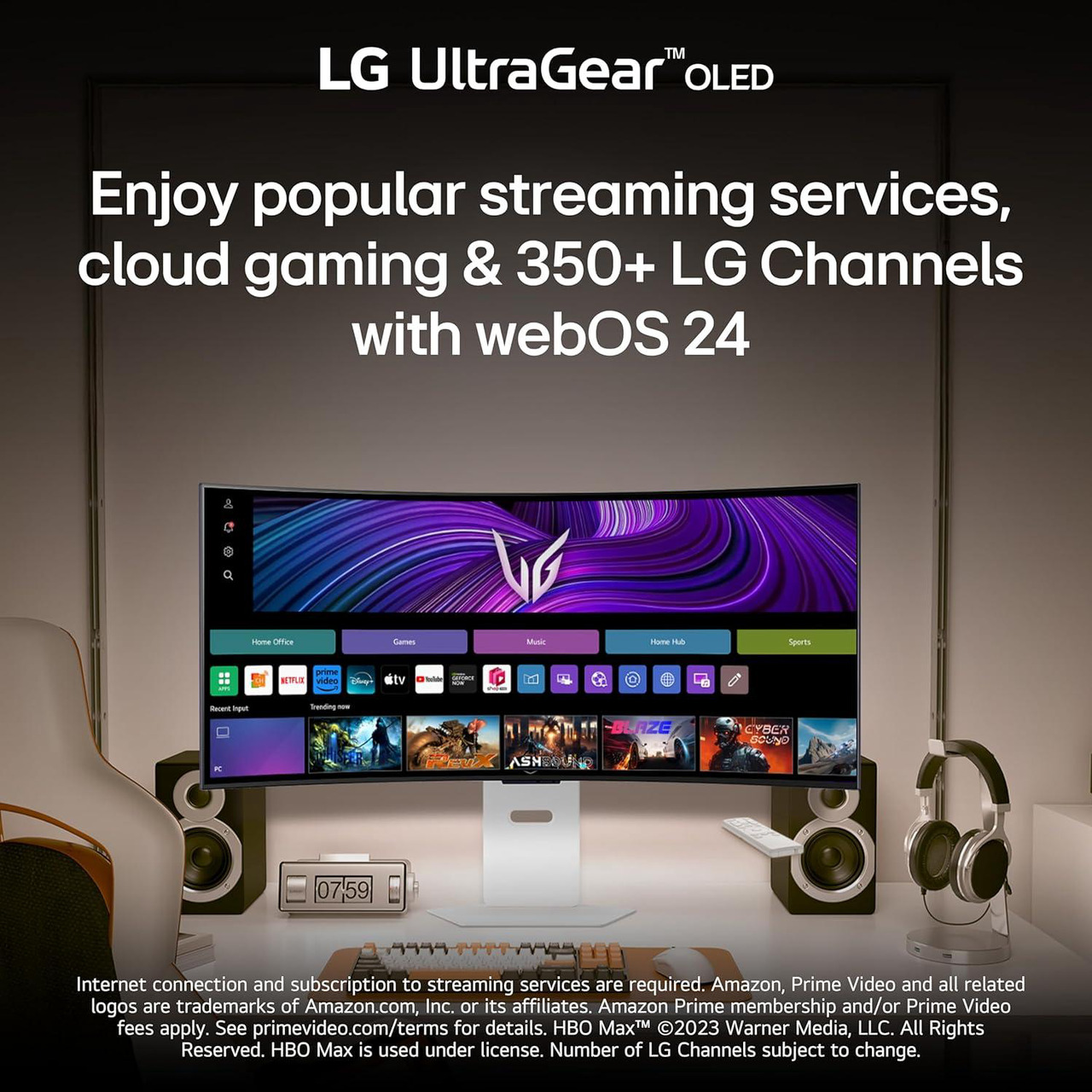 Open Box: LG UltraGear 39" WQHD 2K 1440P 240Hz FreeSync Premium & G-Sync Compatible 0.03ms HDR400 USB-C Built-in Speakers white Curved Gaming Computer Monitor Height Adjustable, Swivel & Tilt Stand 39GX90SA-W - Newegg.com - Open Box condition - Image 20