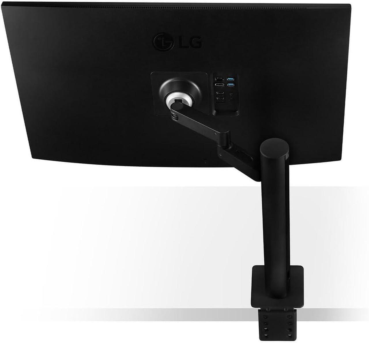 Alt view image 3 of 9 - LG 31.5" 60 Hz IPS 4K Ergo Monitor 5ms (GtG at Faster) DCI-P3 95% (CIE1976) Flat Panel UltraFine 32UN880K-B