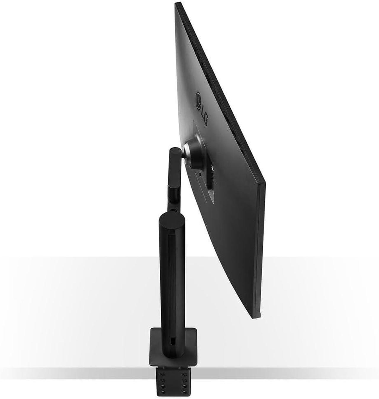 Alt view image 5 of 9 - LG 31.5" 60 Hz IPS 4K Ergo Monitor 5ms (GtG at Faster) DCI-P3 95% (CIE1976) Flat Panel UltraFine 32UN880K-B
