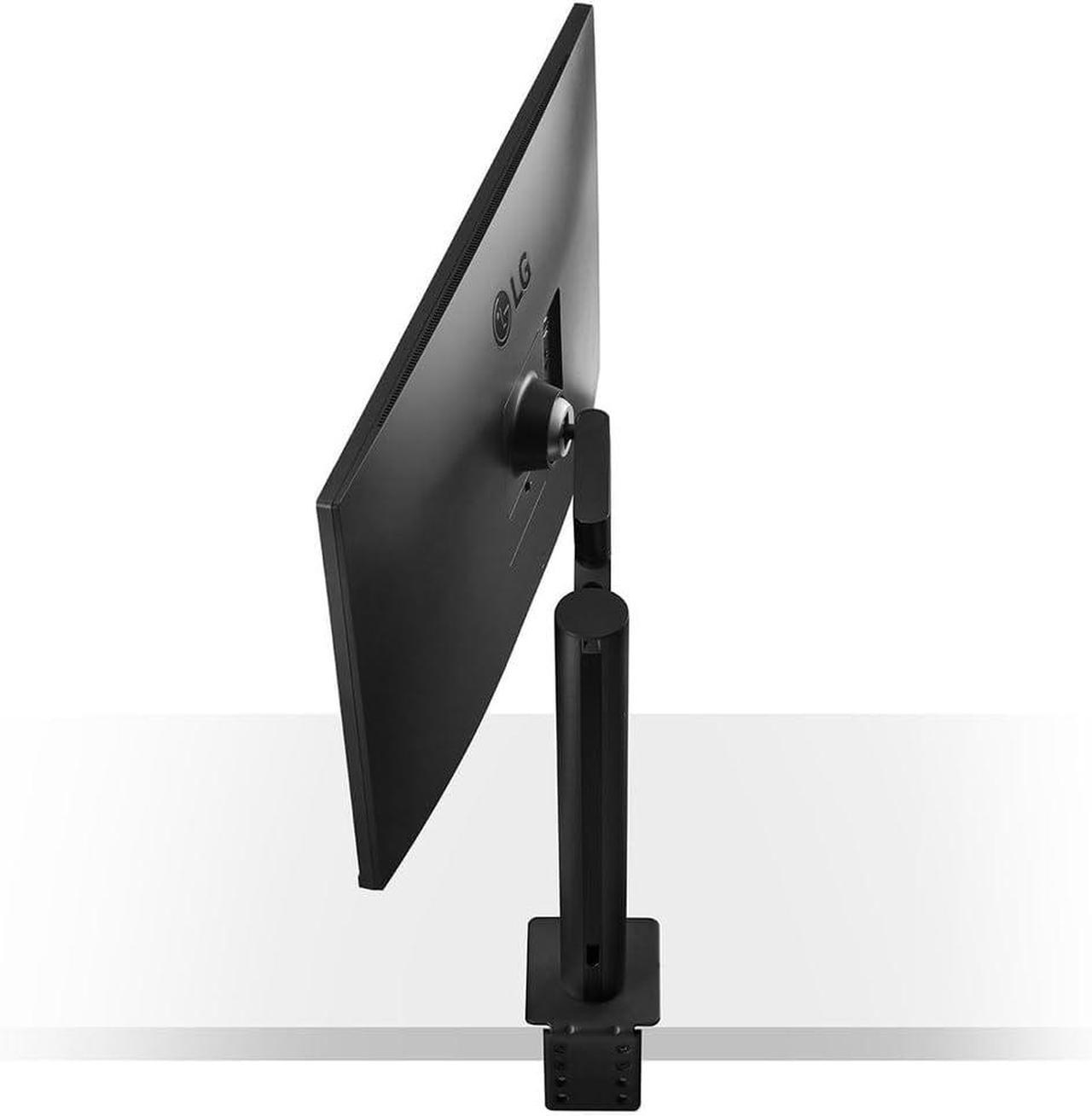 Alt view image 6 of 9 - LG 31.5" 60 Hz IPS 4K Ergo Monitor 5ms (GtG at Faster) DCI-P3 95% (CIE1976) Flat Panel UltraFine 32UN880K-B