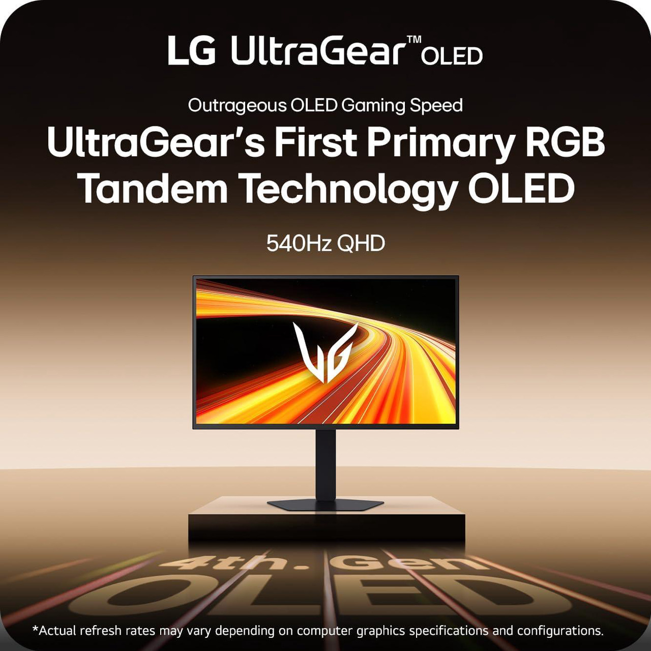 Open Box: LG UltraGear 27 inch Dual mode QHD 2K 1440P 540Hz Full HD 720Hz FreeSync Premium Pro & G-Sync Compatible USB-C Built-in Speaker OLED Gaming Computer Monitor w Height Adjustable, Swivel, Pivot Stand - Newegg.com - Open Box condition - Image 22