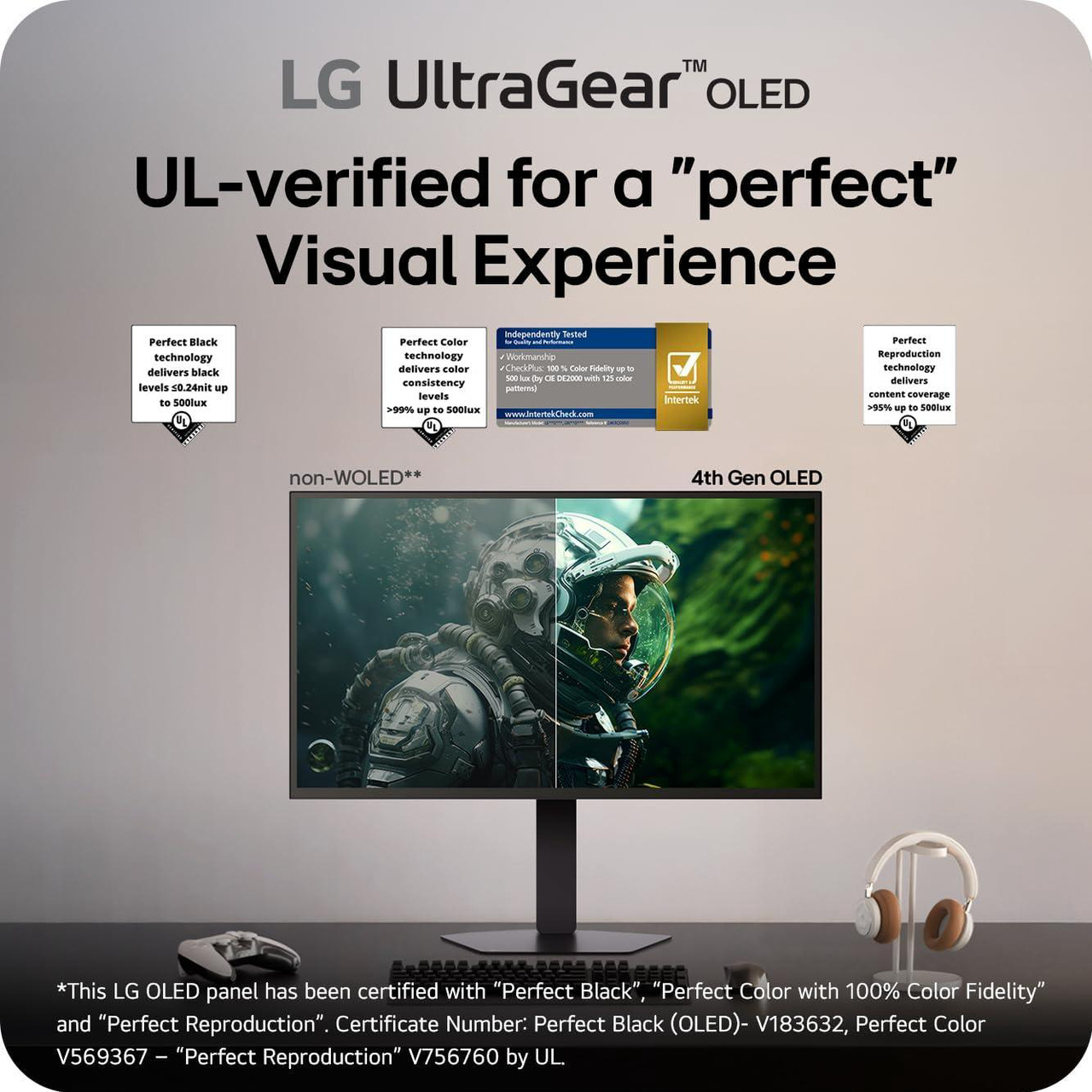 Open Box: LG UltraGear 27 inch Dual mode QHD 2K 1440P 540Hz Full HD 720Hz FreeSync Premium Pro & G-Sync Compatible USB-C Built-in Speaker OLED Gaming Computer Monitor w Height Adjustable, Swivel, Pivot Stand - Newegg.com - Open Box condition - Image 28