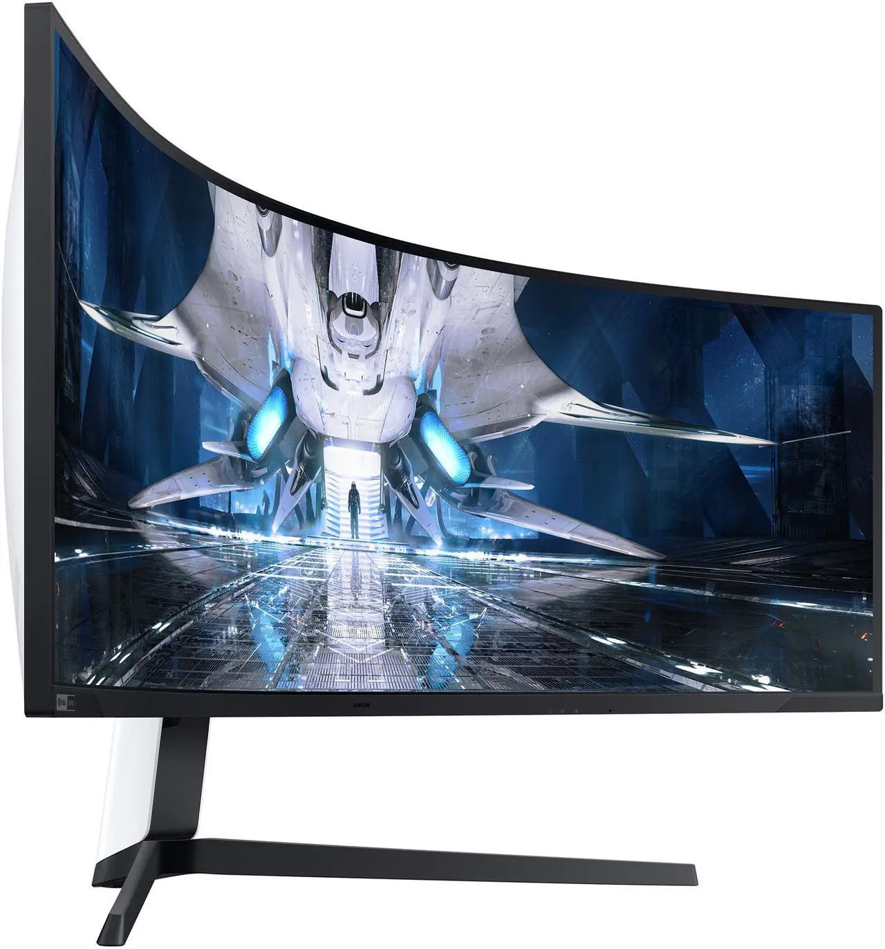 Alt view image 8 of 17 - Samsung Odyssey Neo G9 49" LS49AG952NNXZA 5120 x 1440 (2K) 240Hz 1ms (GTG) FreeSync Premium Pro G-Sync Compatible, DisplayPort HDMI, Height Adjust VESA Tilt Swivel Curved Gaming Monitor