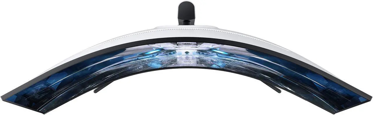 Alt view image 11 of 17 - Samsung Odyssey Neo G9 49" LS49AG952NNXZA 5120 x 1440 (2K) 240Hz 1ms (GTG) FreeSync Premium Pro G-Sync Compatible, DisplayPort HDMI, Height Adjust VESA Tilt Swivel Curved Gaming Monitor