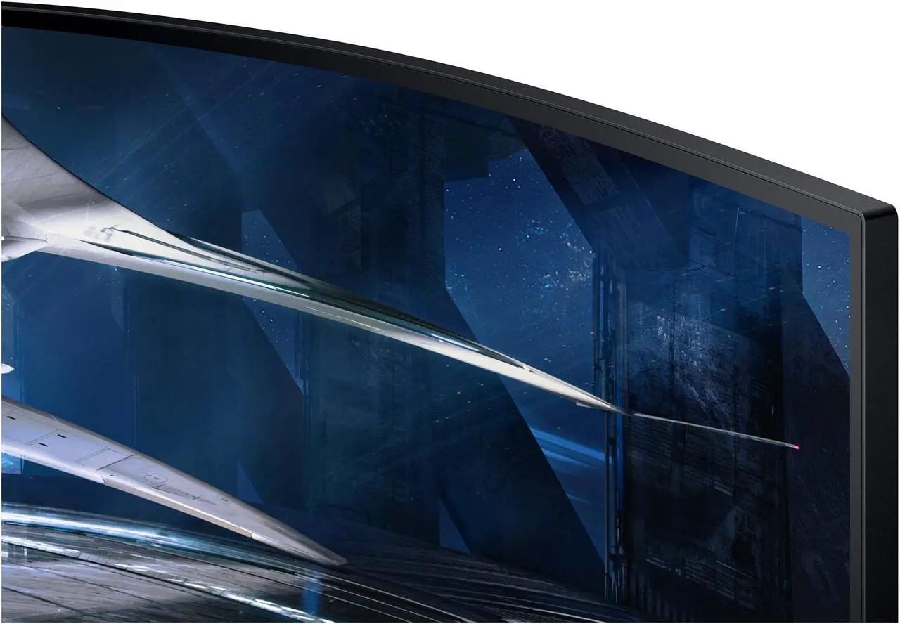 Alt view image 12 of 17 - Samsung Odyssey Neo G9 49" LS49AG952NNXZA 5120 x 1440 (2K) 240Hz 1ms (GTG) FreeSync Premium Pro G-Sync Compatible, DisplayPort HDMI, Height Adjust VESA Tilt Swivel Curved Gaming Monitor