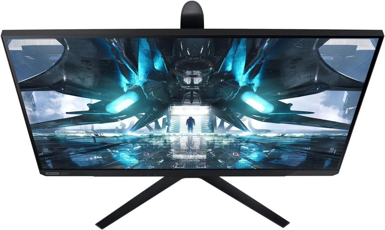 Alt view image 6 of 14 - Samsung Odyssey G7 LS28AG700NNXZA 28" 3840 x 2160 (4K) 144Hz IPS DisplayHDR 400 1ms (GTG) FreeSync Premium Pro G-Sync Compatible DisplayPort HDMI 2.1 USB Swivel Pivot Height Adjust Tilt VESA Gaming Monitor