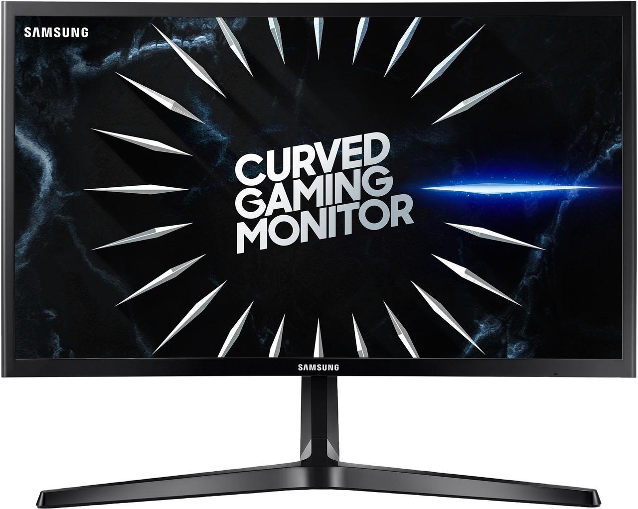 SAMSUNG CRG5 Series LC24RG50FZNXZA 24" Full HD 1920 x 1080 144 Hz HDMI, DisplayPort FreeSync (AMD Adaptive Sync) Curved Gaming Monitor