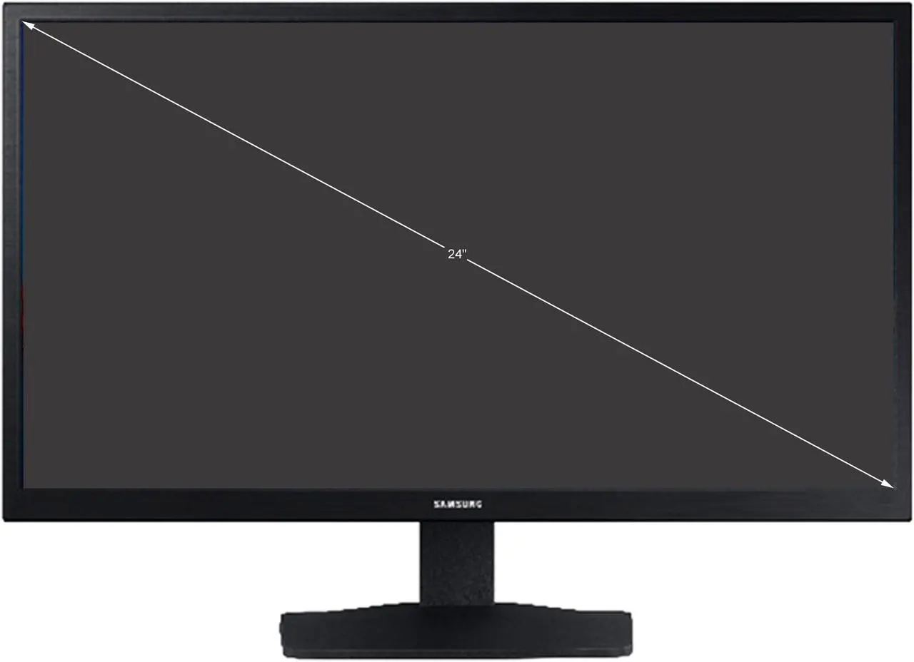 Alt view image 3 of 9 - SAMSUNG 24" 60 Hz VA FHD Monitor 5 ms D-Sub, HDMI Flat Panel S33A Series LS24A336NHNXZA