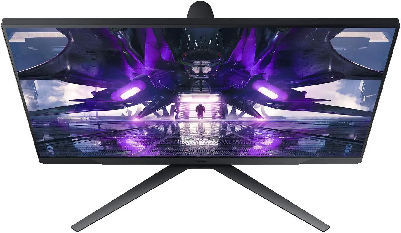 Alt view image 6 of 20 - SAMSUNG 24" 165 Hz (Max) VA FHD Gaming Monitor FreeSync Premium (AMD Adaptive Sync) 72% NTSC HDMI, DisplayPort, Audio Odyssey G32A LS24AG320NNXZA