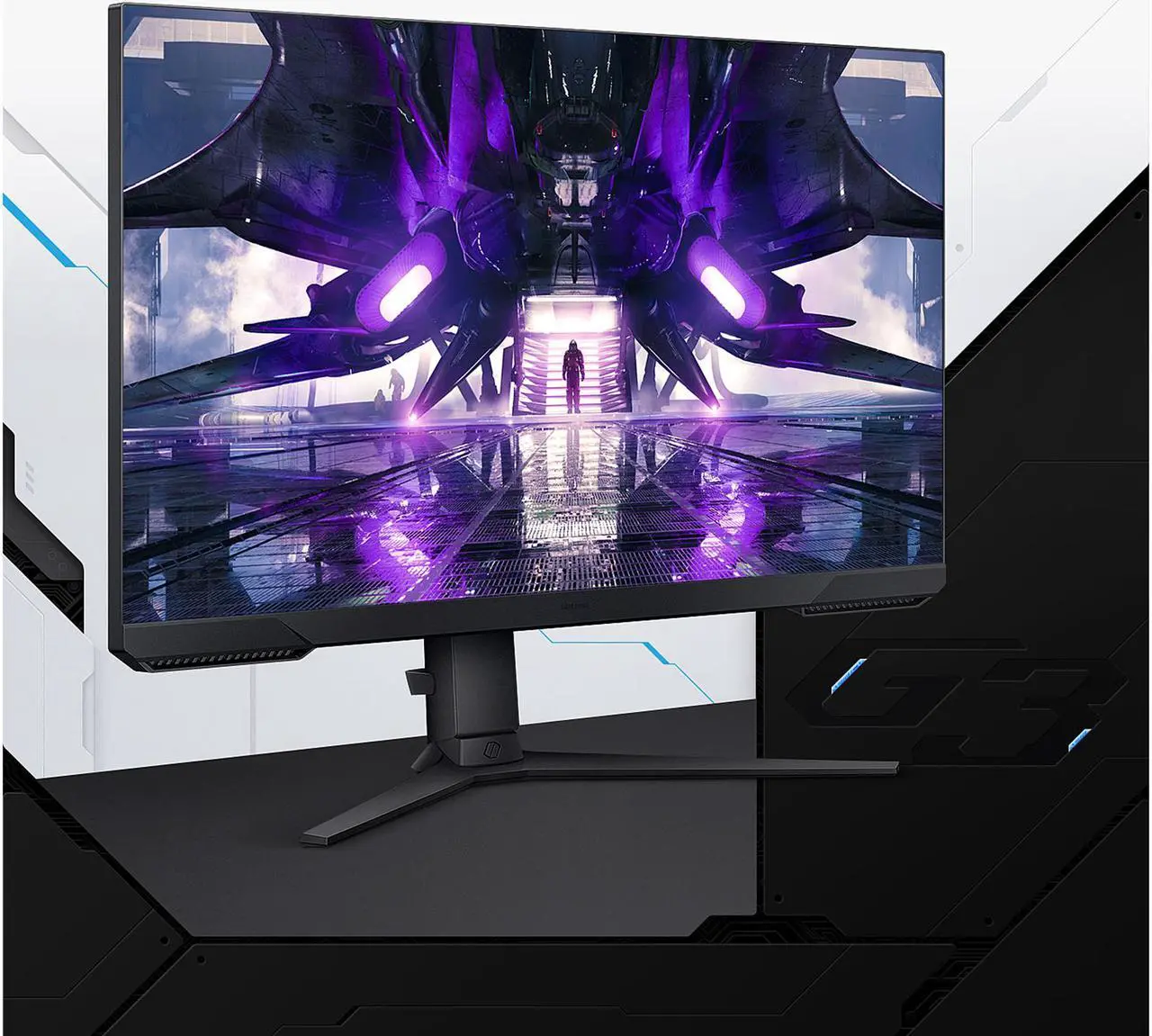 Alt view image 15 of 20 - SAMSUNG 24" 165 Hz (Max) VA FHD Gaming Monitor FreeSync Premium (AMD Adaptive Sync) 72% NTSC HDMI, DisplayPort, Audio Odyssey G32A LS24AG320NNXZA