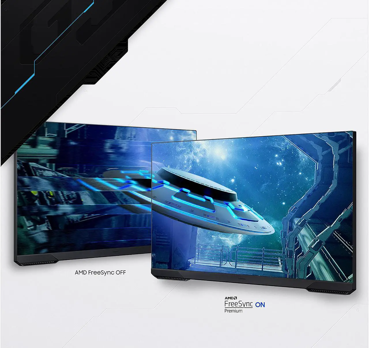 Alt view image 17 of 20 - SAMSUNG 24" 165 Hz (Max) VA FHD Gaming Monitor FreeSync Premium (AMD Adaptive Sync) 72% NTSC HDMI, DisplayPort, Audio Odyssey G32A LS24AG320NNXZA