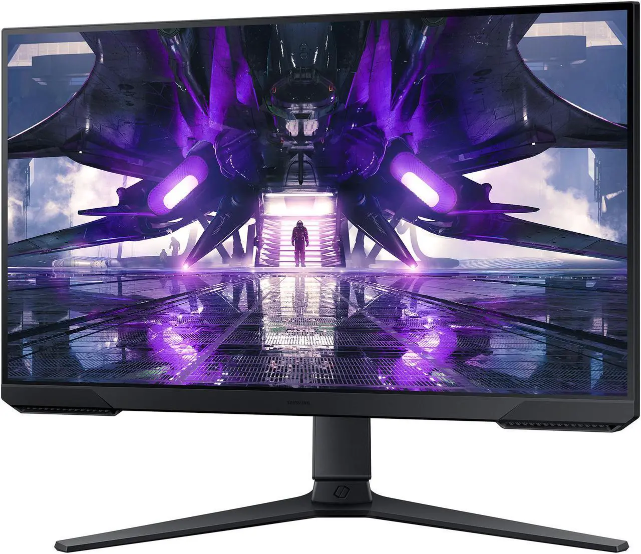 Alt view image 3 of 20 - SAMSUNG 24" 165 Hz (Max) VA FHD Gaming Monitor FreeSync Premium (AMD Adaptive Sync) 72% NTSC HDMI, DisplayPort, Audio Odyssey G32A LS24AG320NNXZA
