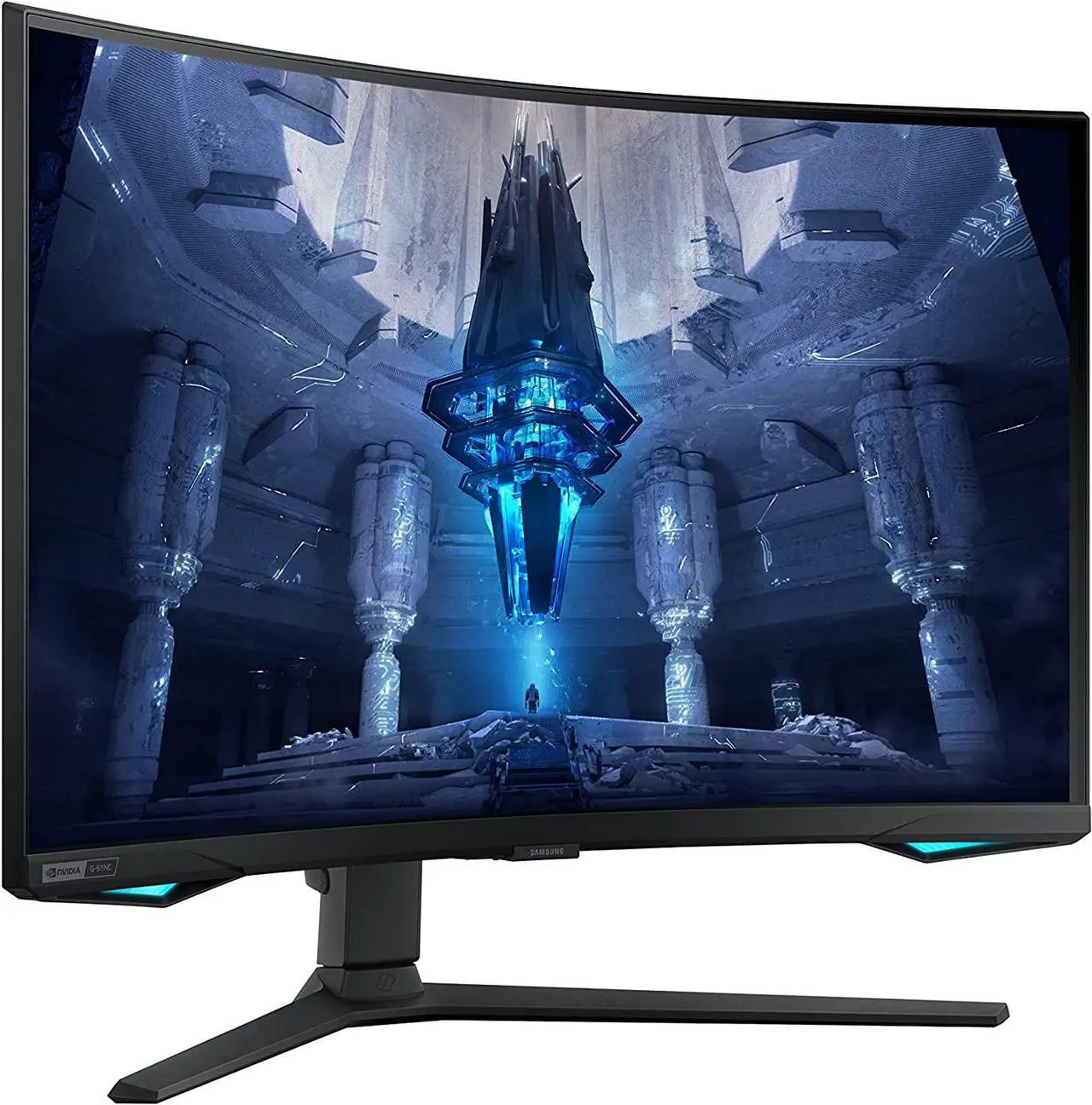 Alt view image 5 of 20 - SAMSUNG 32" 165 Hz VA UHD Gaming Monitor FreeSync Premium Pro (AMD Adaptive Sync) DCI-P3 95% HDMI, DisplayPort, USB, Audio Odyssey Neo G7 LS32BG752NNXGO
