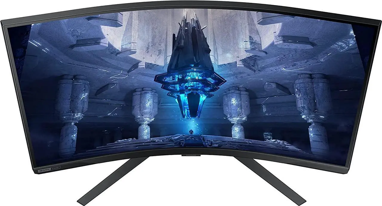 Alt view image 3 of 20 - SAMSUNG 32" 165 Hz VA UHD Gaming Monitor FreeSync Premium Pro (AMD Adaptive Sync) DCI-P3 95% HDMI, DisplayPort, USB, Audio Odyssey Neo G7 LS32BG752NNXGO